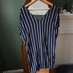 Madewell Striped Plaza Dress
